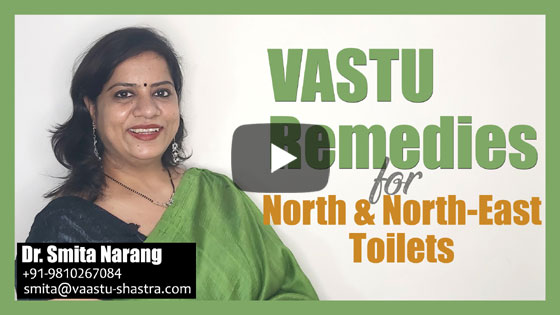 Vastu remedies for North and North-East Toilets