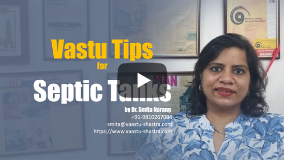 Vastu  Tips for Septic tanks